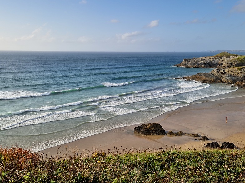 Lusty Glaze surf break