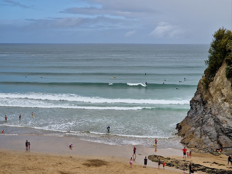 Towan surf break