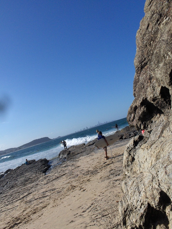 Currumbin Point surf break