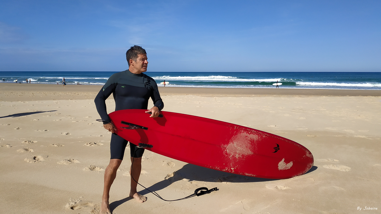 Un shape bien adapté à nos Beach-Breaks, Le Porge