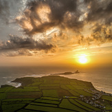 Rhossili and Worm's Head