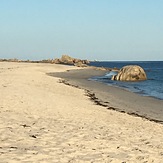 Le Goudoul seen from Kersaux beach