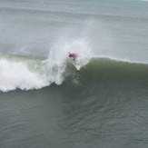 Shane Upchurch off the lip, Long Beach