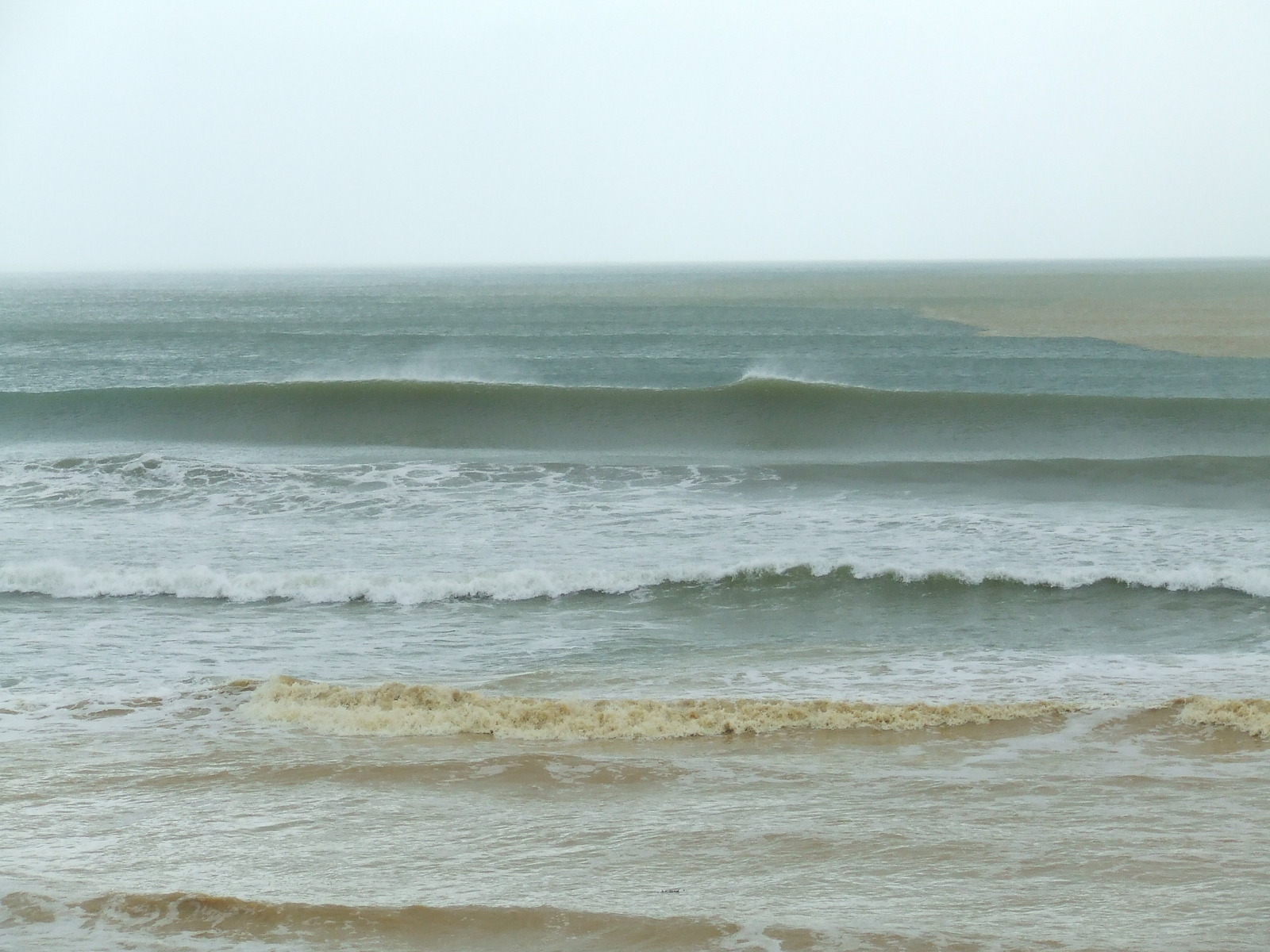 Pataua after cyclone wilma down the beach