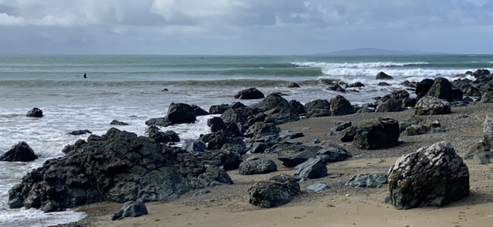 The ledge, Mitchell's Bay