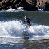 Surfers having fun., Indian Beach/Ecola State Park