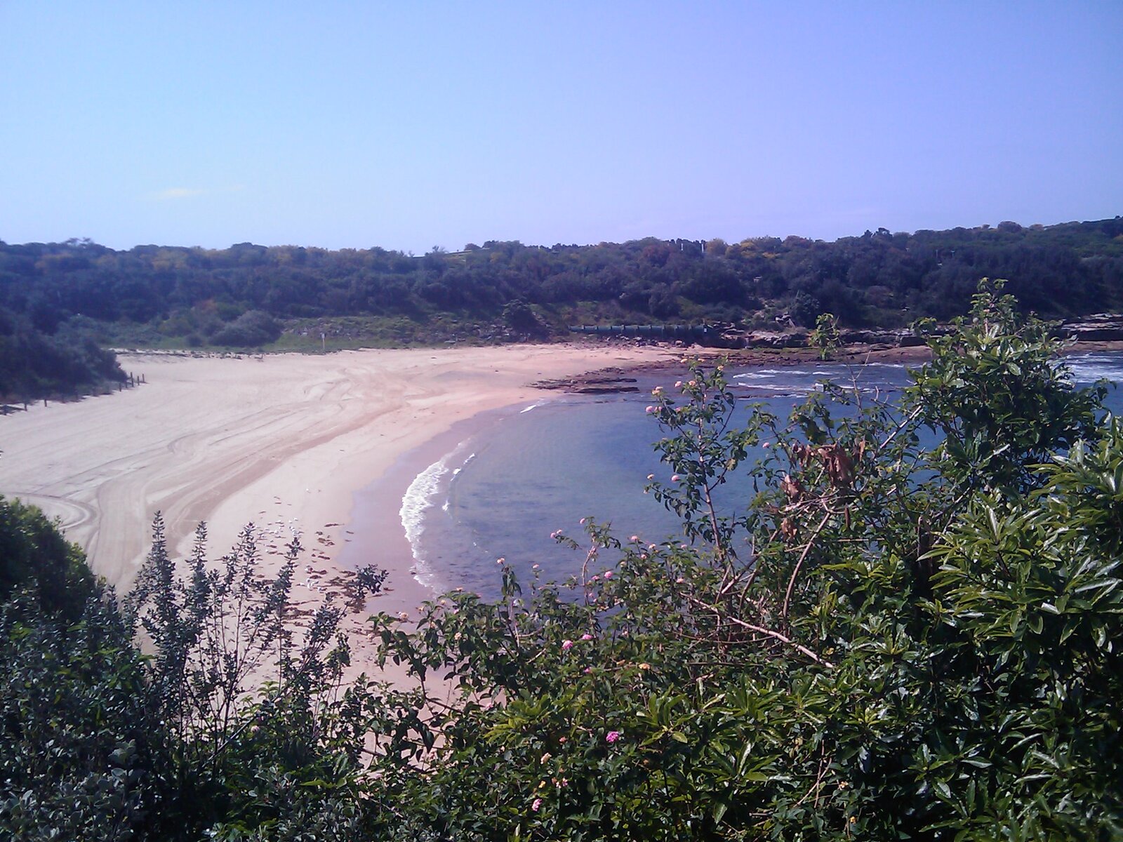 View from Malabar Beach Cafe