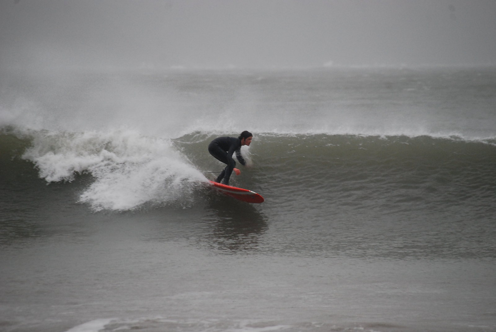 Clean left, Oxwich Bay