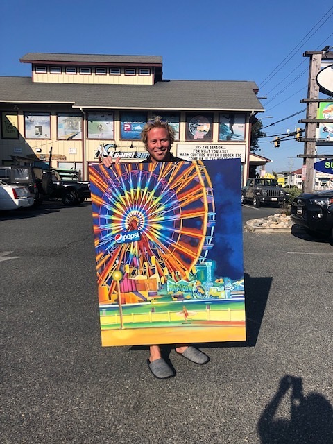 OCMD painting, Ocean City