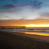 Sunrise at the pier, Ocean City
