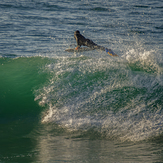 Atardecer Surfeando en Zurriola, Playa de Gros