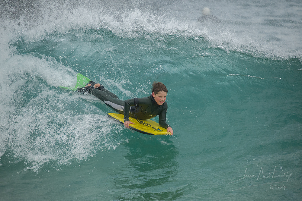 Divirtiéndos en Ondarreta, Playa de Ondarreta - Pikua