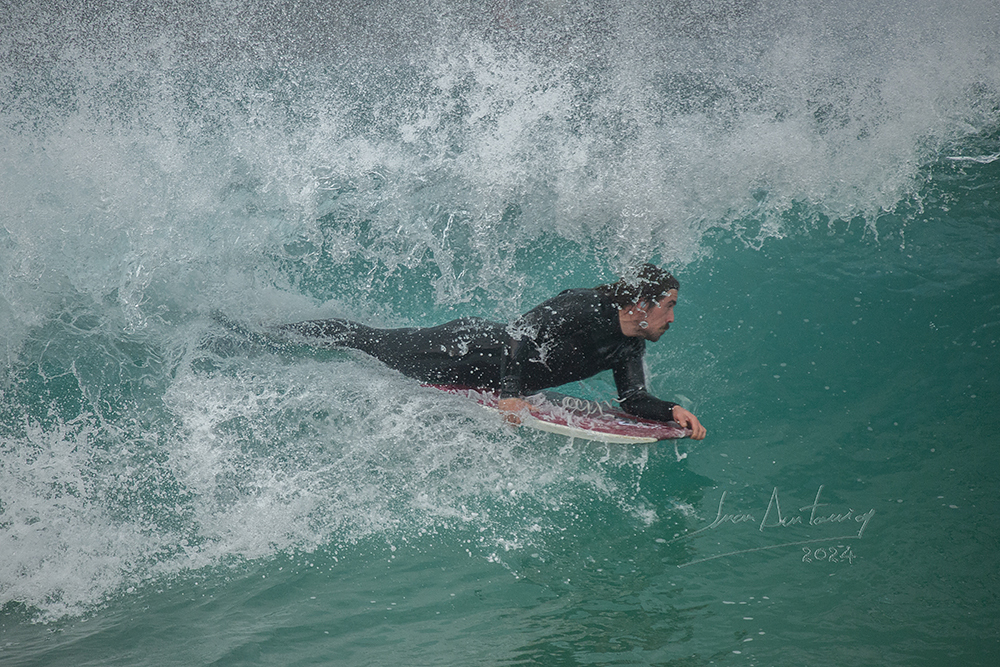 Divirtiéndos en Ondarreta, Playa de Ondarreta - Pikua