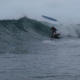 Awesome surf session, Puaena Point