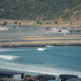 A-frame set up nicely, Lyall Bay