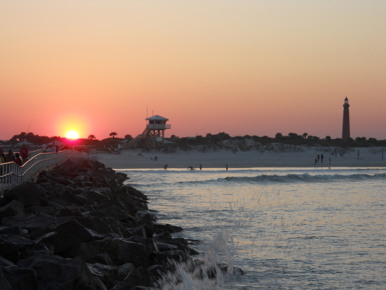 Ponce Inlet Sundown by Randy Garrett