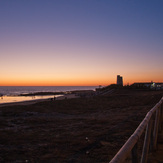 Anochecer en El Palmar, Playa El Palmar