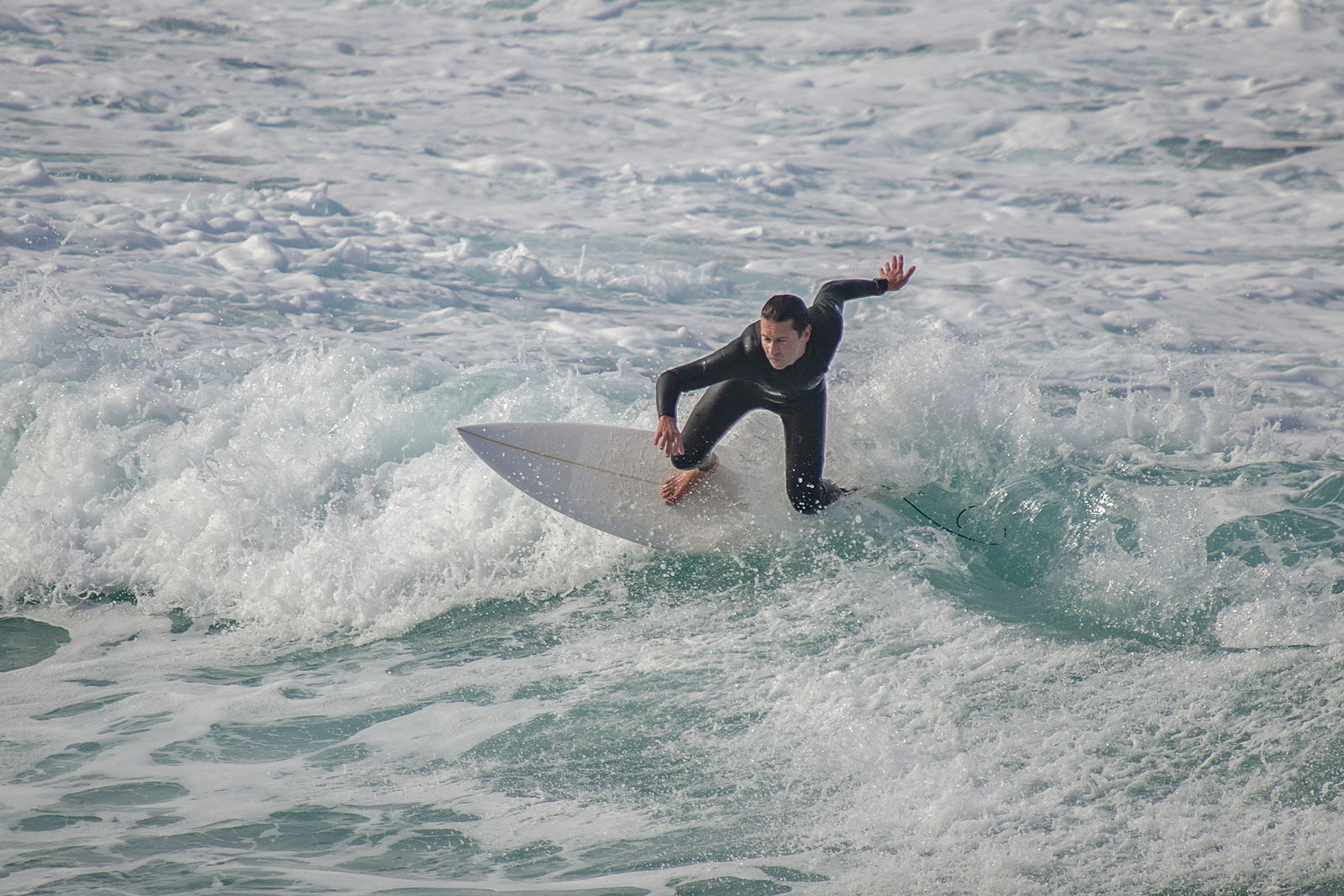 Mañana apacible en Gros, Playa de Gros