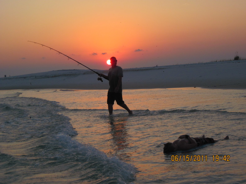 the good life, The Point -Fort Pickens