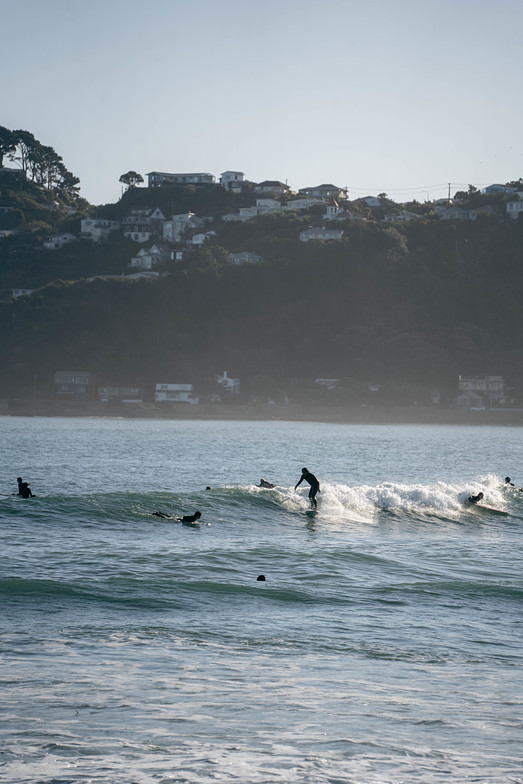 Making the most of the mellow, Lyall Bay