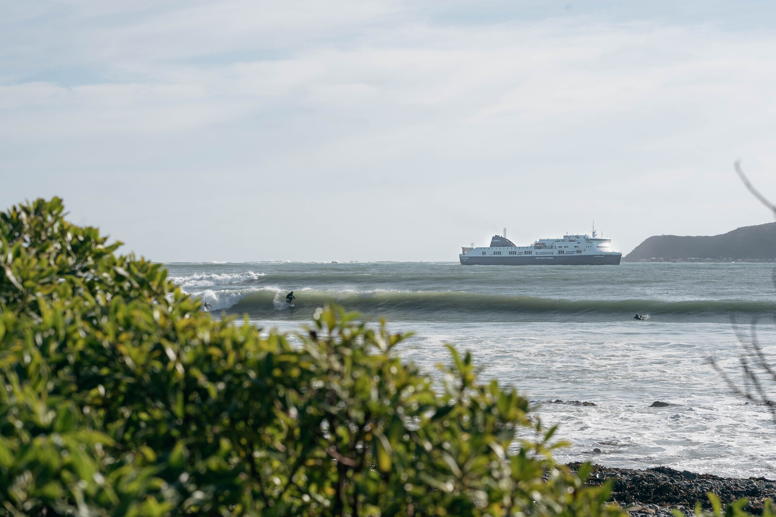Pulling in, Eastbourne