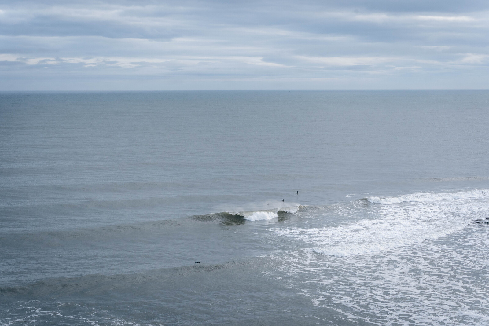 Reef throwing it over, Pease Bay