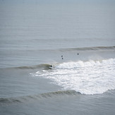 Charging the line, Pease Bay