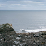 Carving the face, Pease Bay