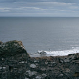 Carving the face, Pease Bay