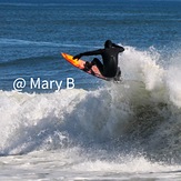 Winter surfing, Manasquan Inlet