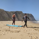 Surf lesson, Praia Grande