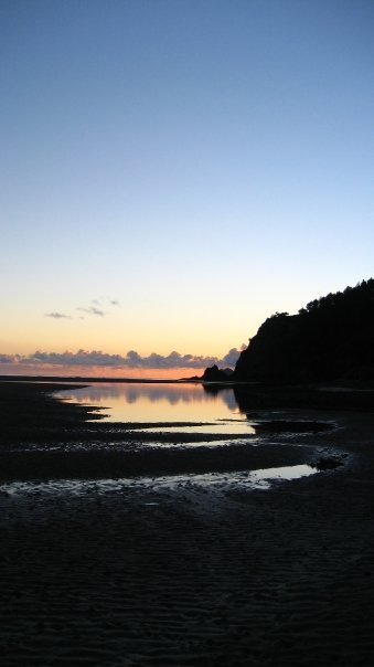 Across the estuary at Okiwi bar for a Dawnie, Okiwi - Whangapoua Estuary