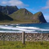 Unstad - in summer, Unstad (Lofoten)