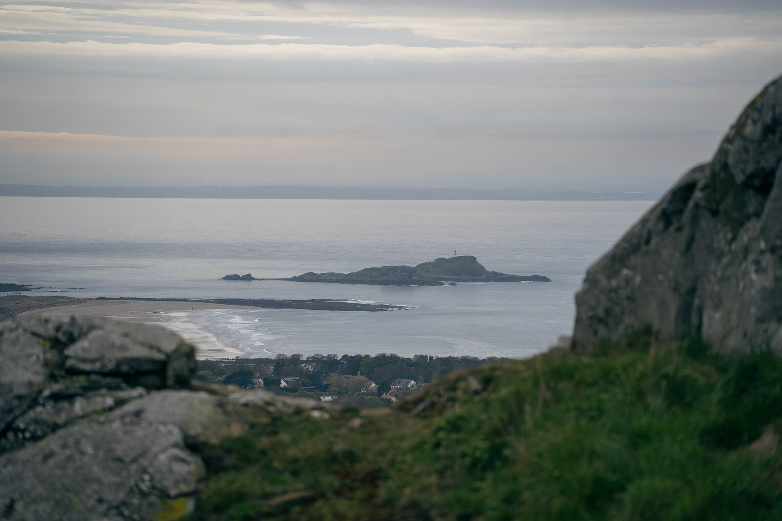 Looking to the west, North Berwick