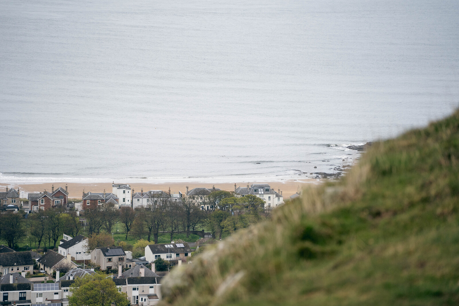Looking to the east, North Berwick