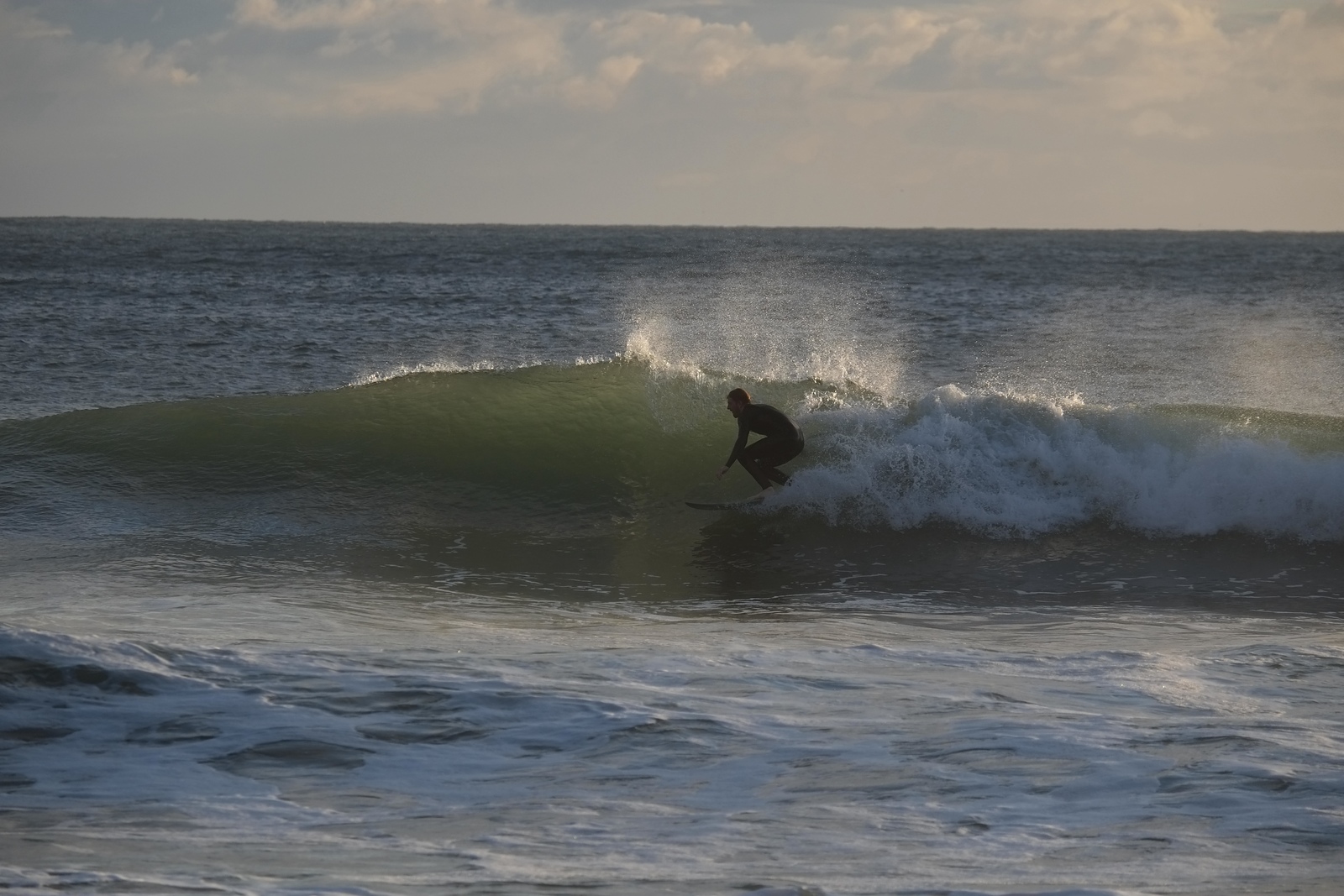 Hurricane Kirk swell at Mewslade, Mewslade Bay