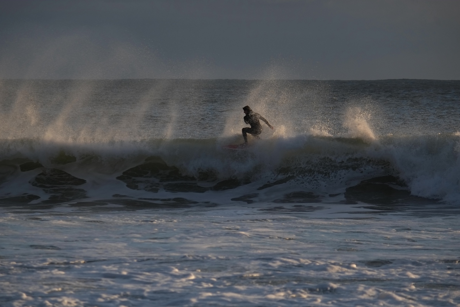 Hurricane Kirk swell at Mewslade, Mewslade Bay