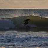 Hurricane Kirk swell at Mewslade, Mewslade Bay