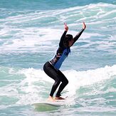 That moment, Playa El Palmar