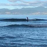 Knee 2 waist height 6'8 mid length, Ruby Bay