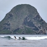 Vue depuis la plage, Anse Cafard