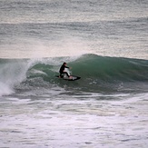 Evening glassy surf at Wainui Beach, Wainui Beach - Whales