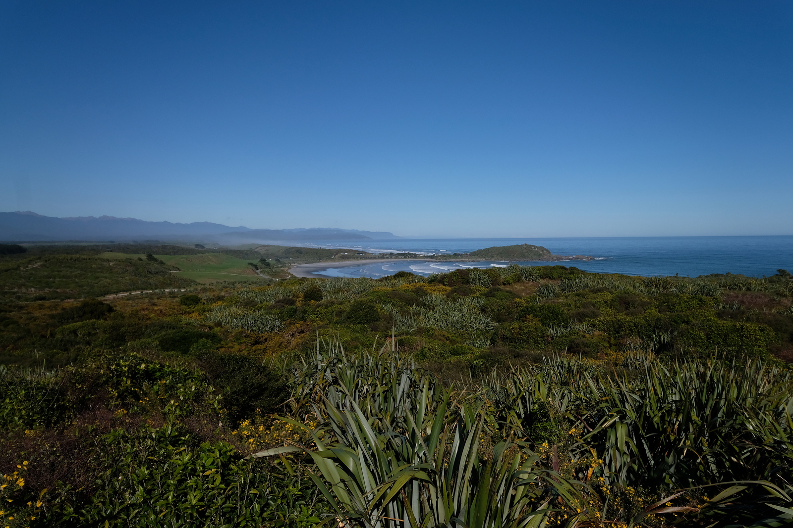 Tauranga Bay from the Cape Foulwind Track
