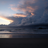 Tauranga Bay Cumulonimbus clearing