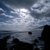 Solid winter swell - very long period and powerful, Woodpecker Bay