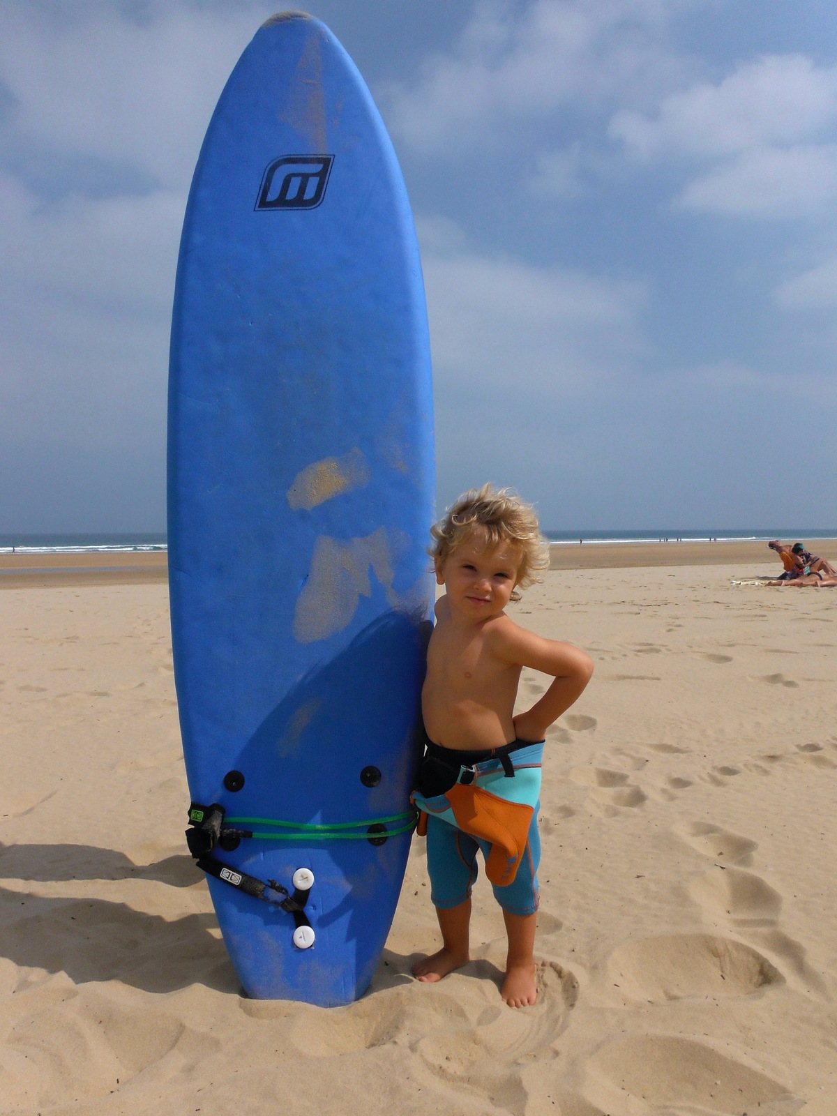 Mi 1ª ola, Playa de Berria