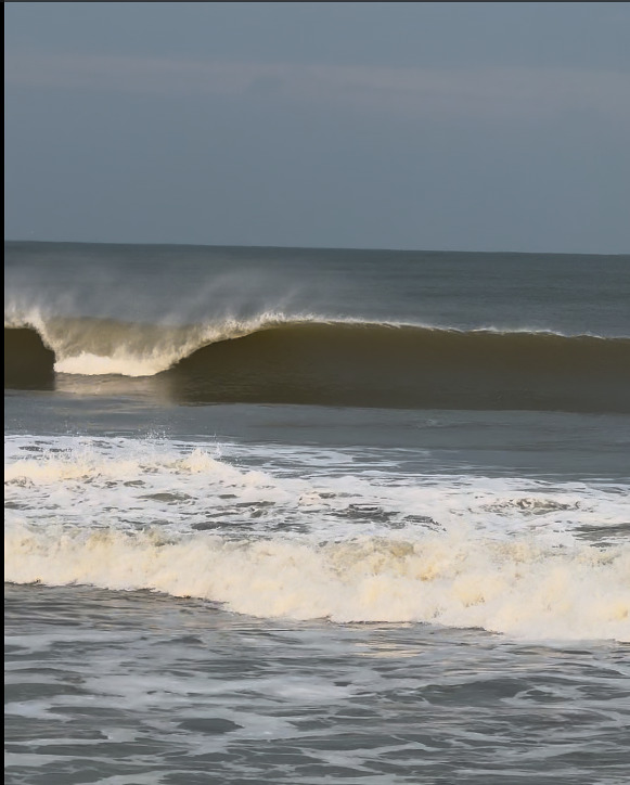 Hurricane Erin Wednesday afternoon, The Washout