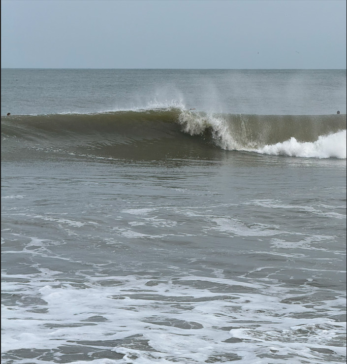 Hurricane Erin Wednesday afternoon, The Washout