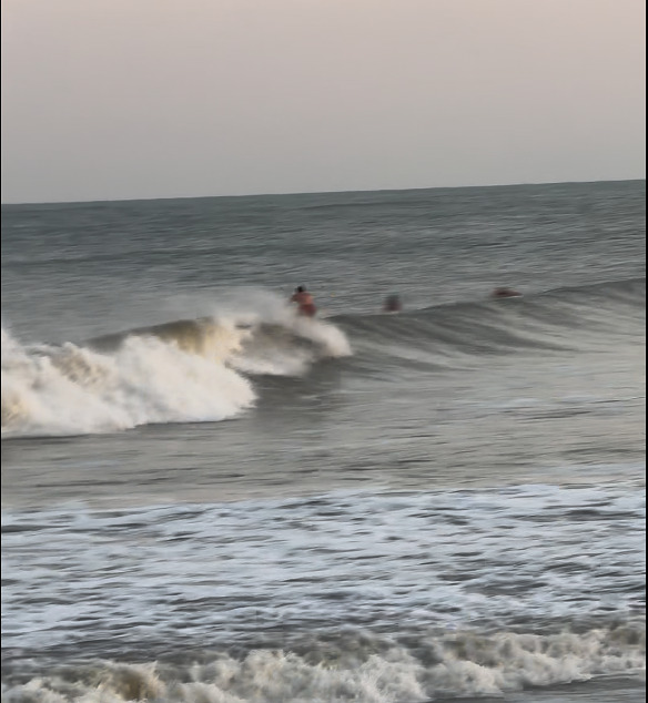 Hurricane Erin Wednesday afternoon, The Washout