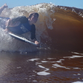 bodybarding down the beach, Crescent Head